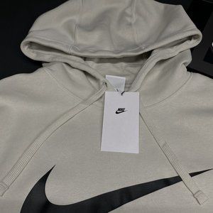 Nike | Shirts | Nike Nsw Repeat Mens Sizes Pullover Fleece Hoodie Tan Black  Dx228072 | Poshmark